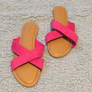 Hot Pink Sandals